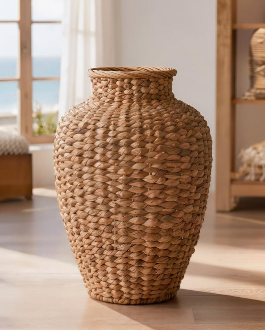 Primevio Woven Rattan Vase